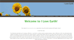 Desktop Screenshot of iloveloveearth.weebly.com