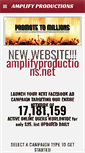 Mobile Screenshot of amplifyproductions.weebly.com