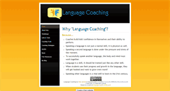 Desktop Screenshot of language-coach.weebly.com