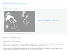 Tablet Screenshot of onlineguitarlessons2.weebly.com