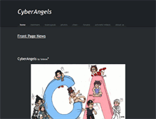 Tablet Screenshot of cyberangels.weebly.com