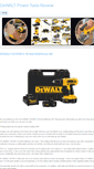 Mobile Screenshot of dewaltpowertoolsreview.weebly.com
