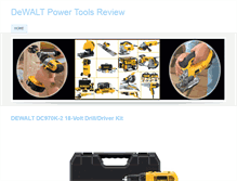 Tablet Screenshot of dewaltpowertoolsreview.weebly.com