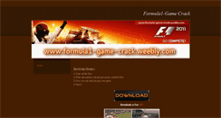 Desktop Screenshot of formula1-game-crack.weebly.com