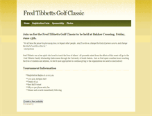 Tablet Screenshot of fredtibbettsclassic.weebly.com