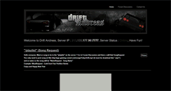 Desktop Screenshot of driftandreas.weebly.com