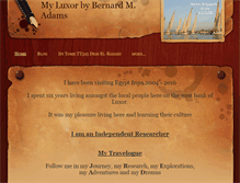 Tablet Screenshot of egyptmyluxor.weebly.com