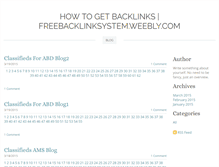Tablet Screenshot of freebacklinksystem.weebly.com