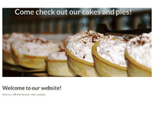 Tablet Screenshot of cakesandpies.weebly.com