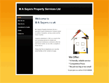 Tablet Screenshot of masayers.weebly.com