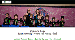 Desktop Screenshot of hooleyirishdance.weebly.com