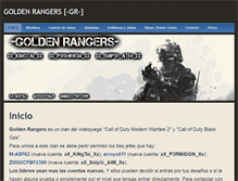 Tablet Screenshot of goldenrangers.weebly.com