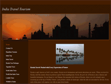 Tablet Screenshot of indiatraveltourism.weebly.com