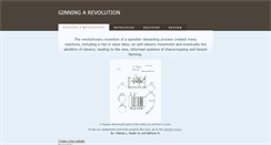 Desktop Screenshot of ginningarevolution.weebly.com