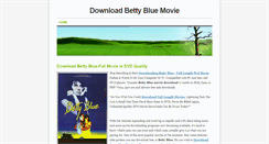 Desktop Screenshot of bettybluemovie.weebly.com