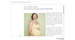 Desktop Screenshot of howtogetpregnantfast.weebly.com