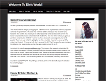 Tablet Screenshot of ellesworld.weebly.com