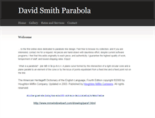 Tablet Screenshot of davidsmithparabola.weebly.com