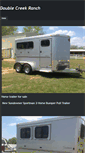 Mobile Screenshot of doublecreekranch.weebly.com