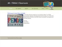 Tablet Screenshot of jtibbits.weebly.com