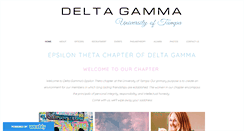 Desktop Screenshot of deltagammatampa.weebly.com