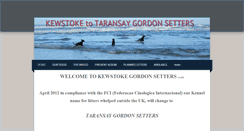 Desktop Screenshot of kewstokegordonsetters.weebly.com