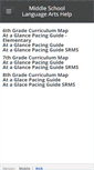 Mobile Screenshot of bcpshelpdeskmiddleschoolenglish.weebly.com