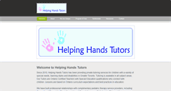 Desktop Screenshot of helpinghandstutors.weebly.com