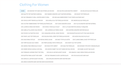 Desktop Screenshot of clothingforwomenerl.weebly.com