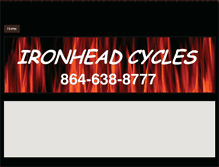 Tablet Screenshot of ironheadcycles.weebly.com