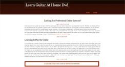 Desktop Screenshot of learnguitarathomedvd.weebly.com