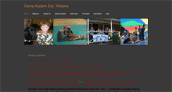 Desktop Screenshot of campautismvic.weebly.com