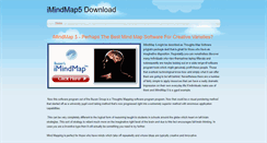 Desktop Screenshot of imindmap5download.weebly.com