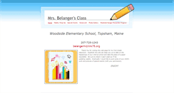 Desktop Screenshot of belanger.weebly.com