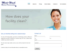 Tablet Screenshot of medi-wash.weebly.com