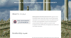 Desktop Screenshot of eupersiansociety.weebly.com