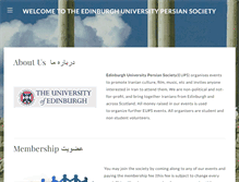 Tablet Screenshot of eupersiansociety.weebly.com