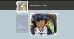 Desktop Screenshot of legacydollshoppe.weebly.com