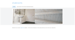 Desktop Screenshot of cloakroom.weebly.com