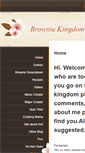 Mobile Screenshot of browniekingdom.weebly.com