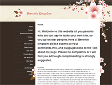 Tablet Screenshot of browniekingdom.weebly.com