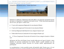 Tablet Screenshot of campestredelmontecorno.weebly.com