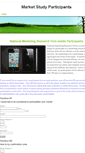 Mobile Screenshot of marketstudyparticipants.weebly.com