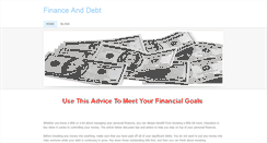 Desktop Screenshot of moneydebt.weebly.com