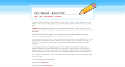 Desktop Screenshot of orli.weebly.com