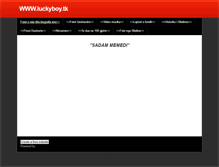Tablet Screenshot of luckyboy.weebly.com