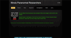 Desktop Screenshot of iprparanormal.weebly.com