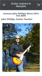 Mobile Screenshot of guitarlessonsmanatee.weebly.com