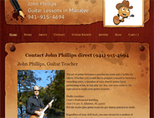 Tablet Screenshot of guitarlessonsmanatee.weebly.com