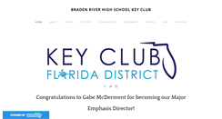 Desktop Screenshot of brhskeyclub.weebly.com